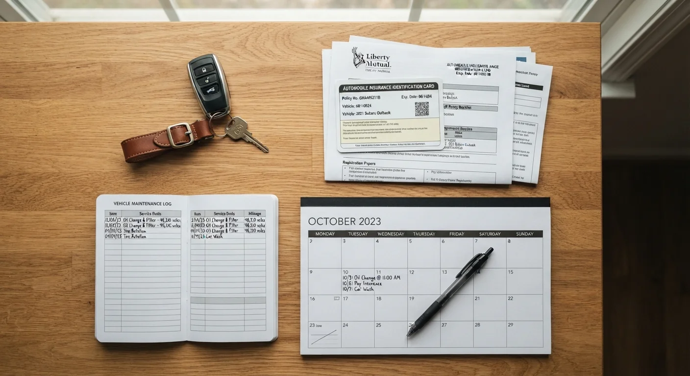 A Running Checklist for Responsible Vehicle Ownership Throughout the Year