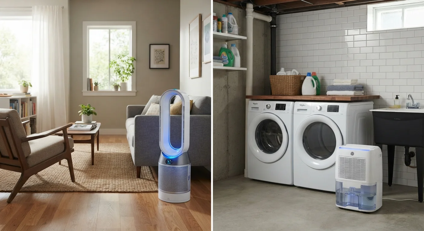 Air Purifier vs. Dehumidifier: Which One Does Your Home Actually Need?