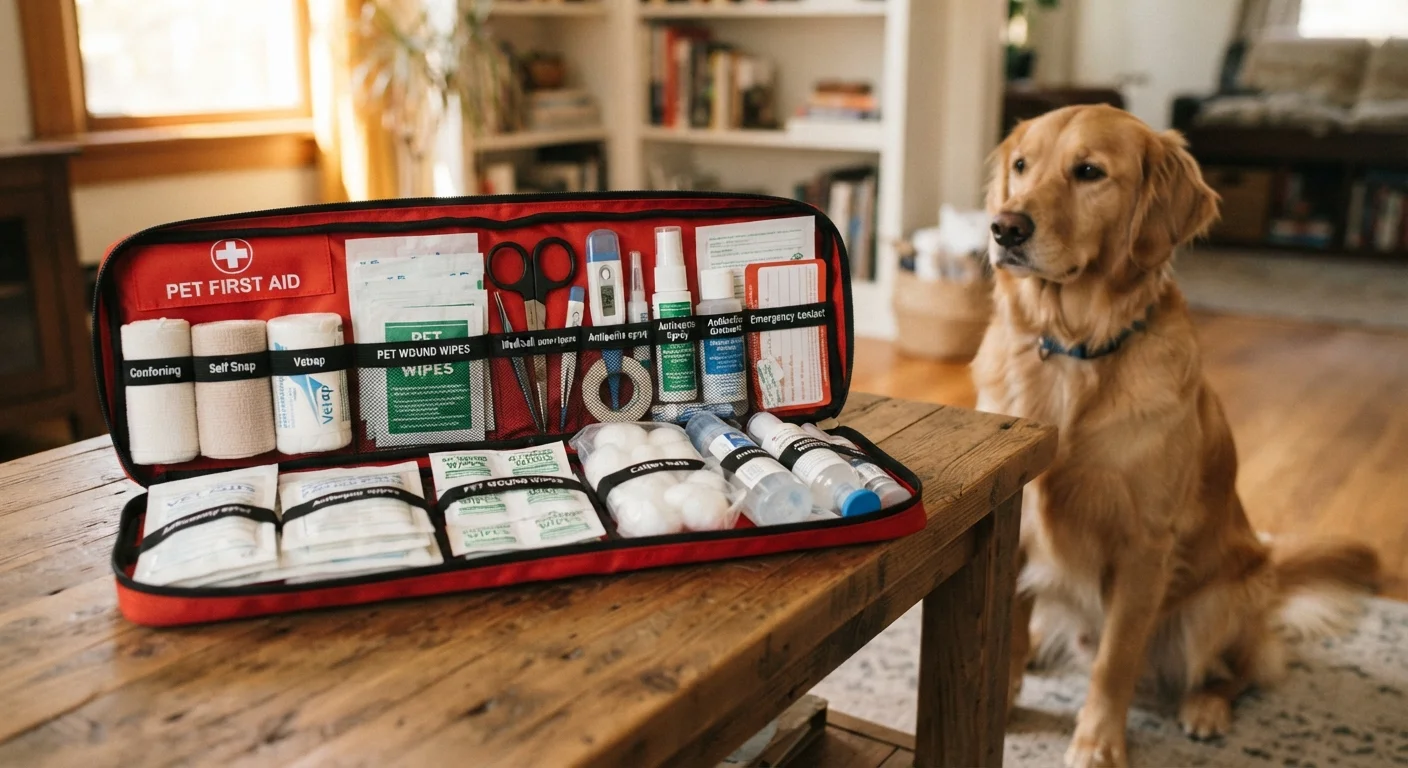 Building a Pet First-Aid Kit Before You Need One