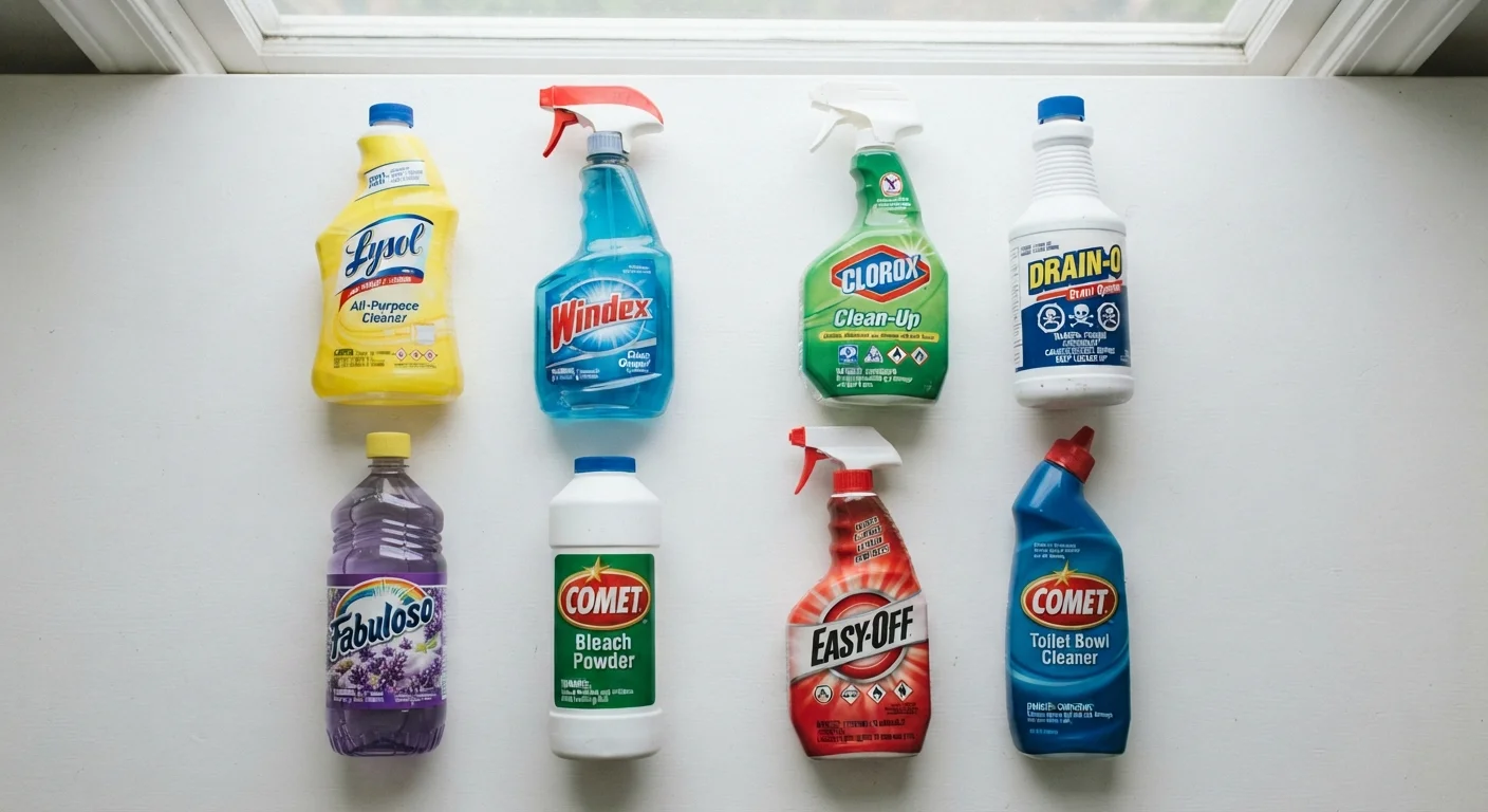 Cleaning Product Ingredients That Don't Mix Well Together