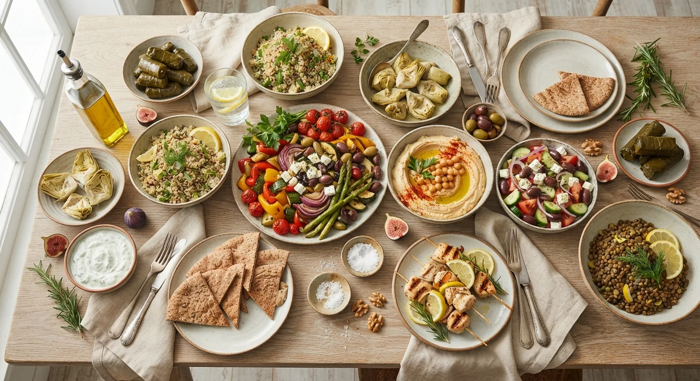 Comparing Popular Eating Patterns: Mediterranean, DASH, and Whole-Food Approaches