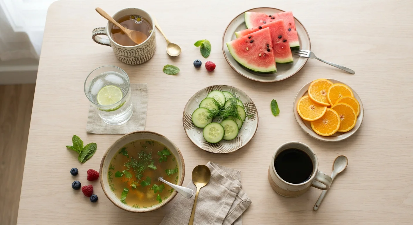 Hydration Beyond Water: What Counts and What Doesn't