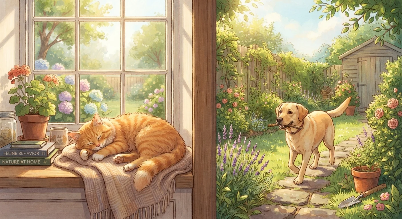 Indoor vs. Outdoor Pets: What the Lifestyle Difference Means for Their Care