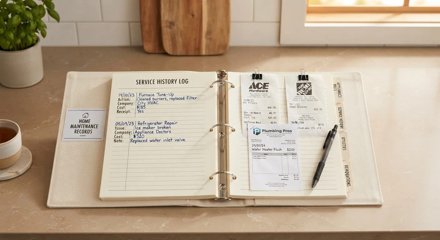 Keeping a Home Maintenance Log (And Why It Pays Off)