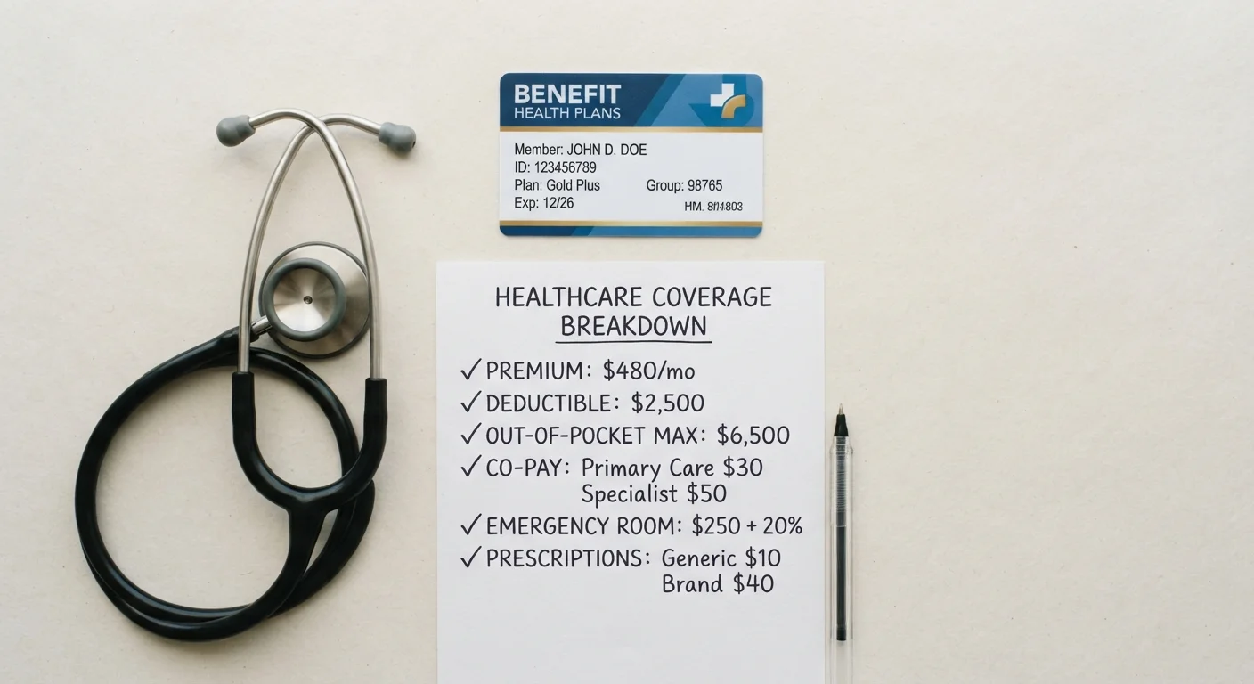 Premiums, Deductibles, Copays, and Coinsurance: What Each One Actually Costs You