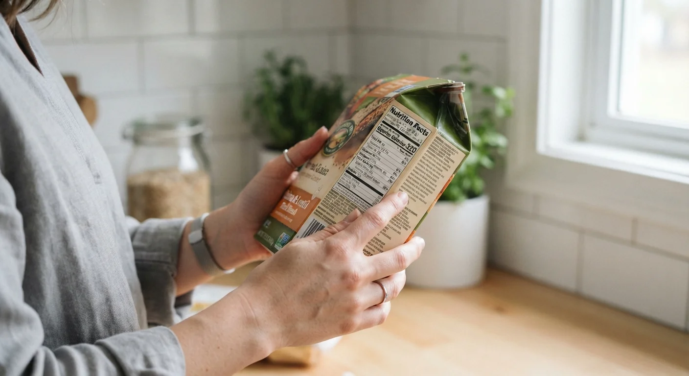 Reading a Nutrition Label Without Getting Lost