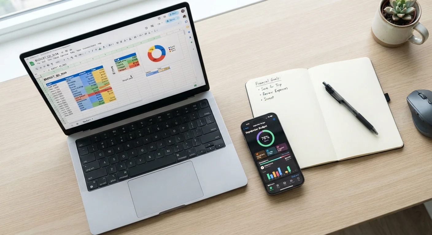 Spreadsheet vs. Budgeting App: Choosing the Right Tracking Method
