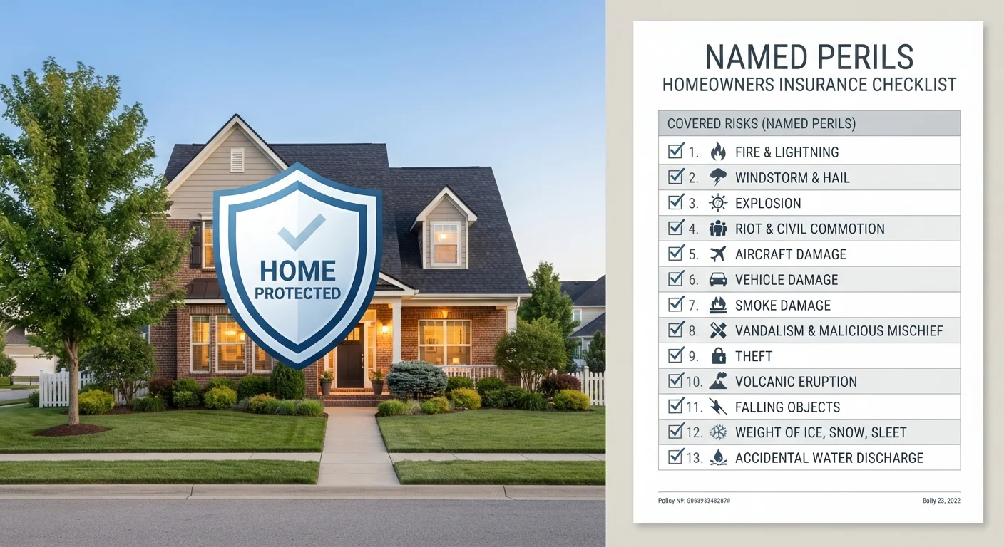 Standard Homeowners Policy vs. Named-Perils Policy
