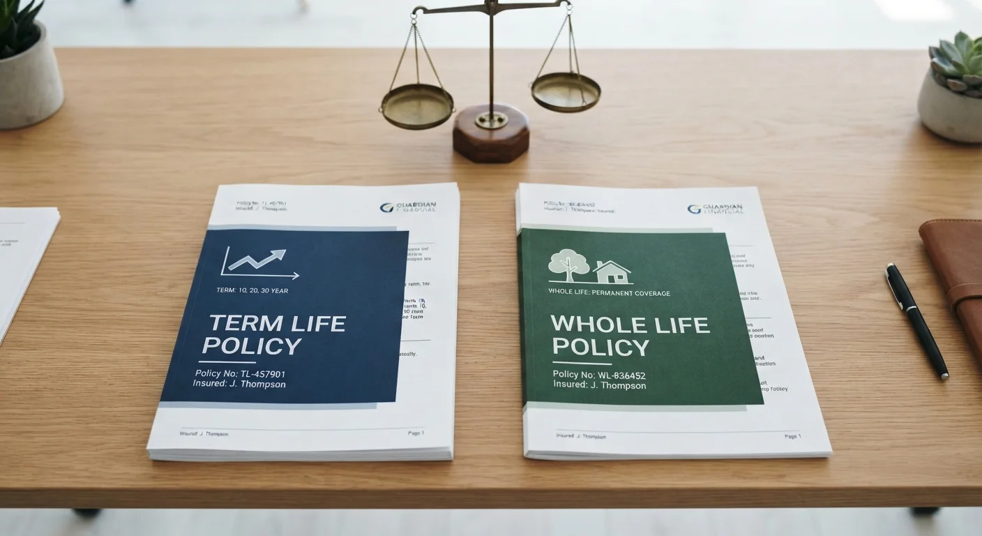 Term Life vs. Whole Life Insurance: Weighing the Core Trade-Offs