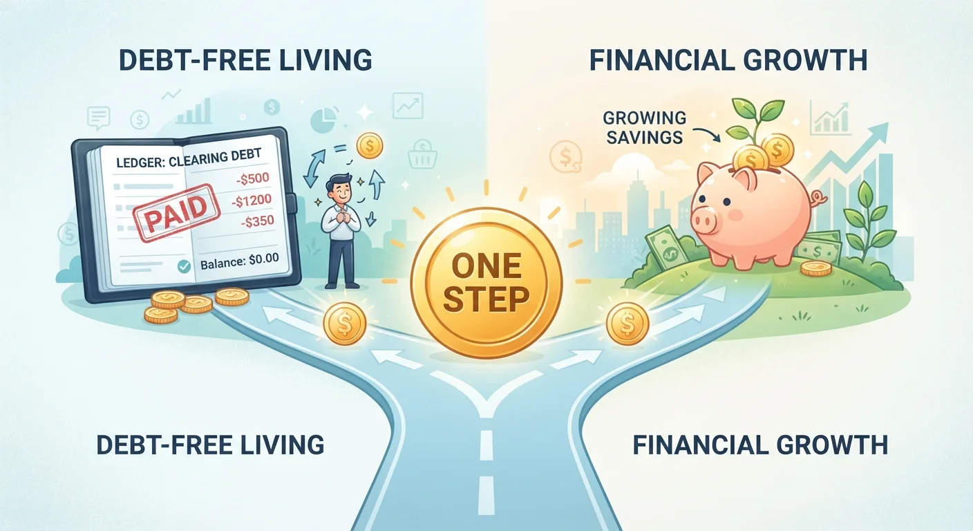 Where Your Extra Dollar Goes Further — Debt Payoff or Savings